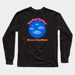 Sunday symbol and a positive meaning. Long Sleeve T-Shirt